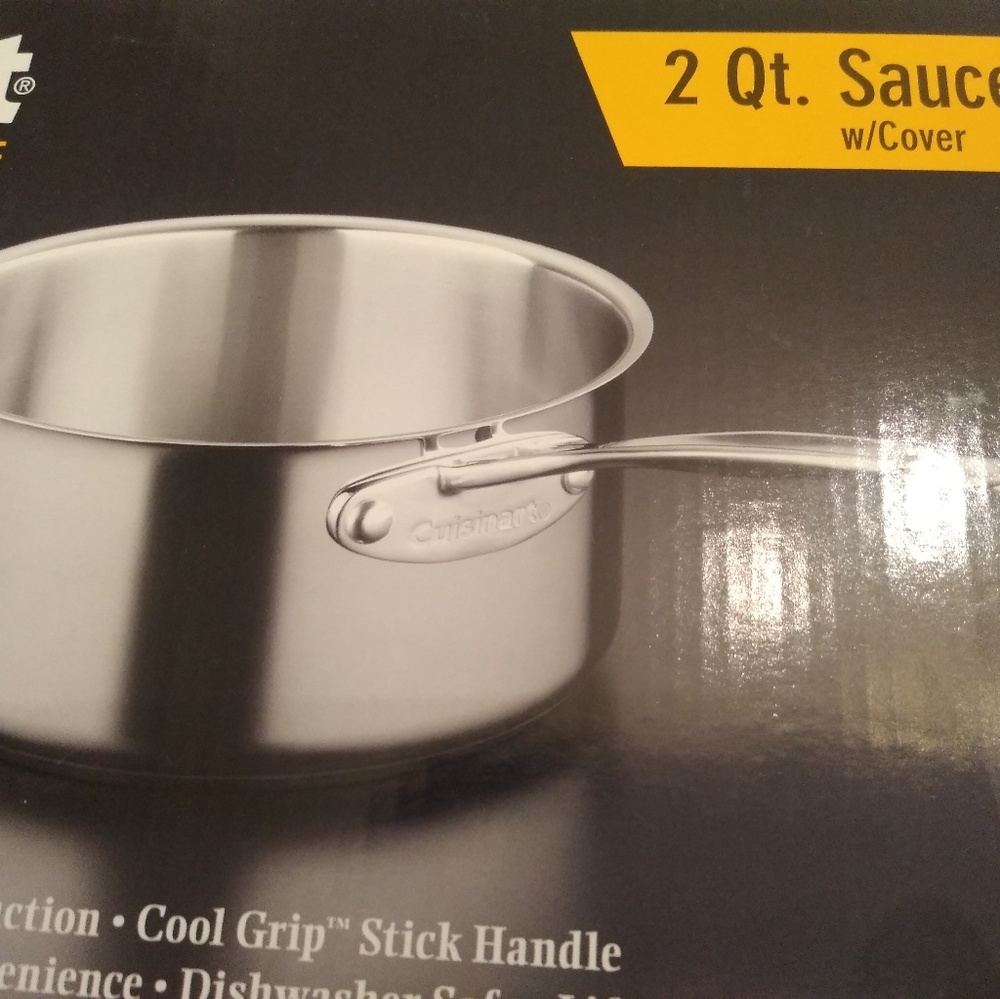 🛑SOLD🛑🛑Classic Stainles  2 Qt. Covered Sauce - Picture 4 of 5